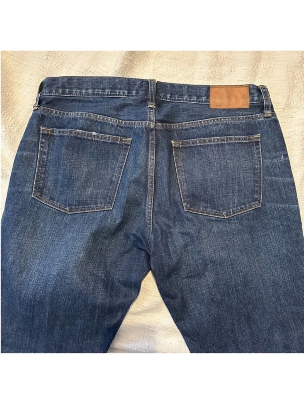 J. Crew 770™ Straight-Fit Rigid Jean in Dark Shadow Wash Japanese Denim